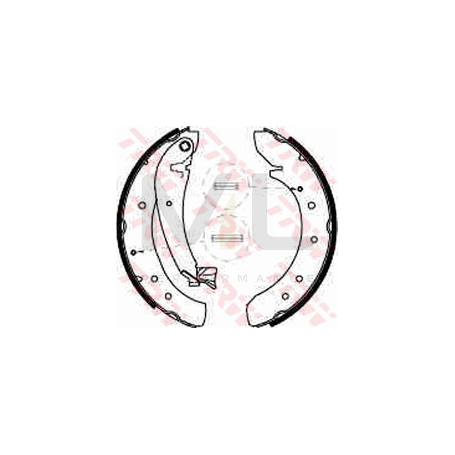 TRW GS8546 Brake Shoe Set | Performance Parts Direct Car Parts