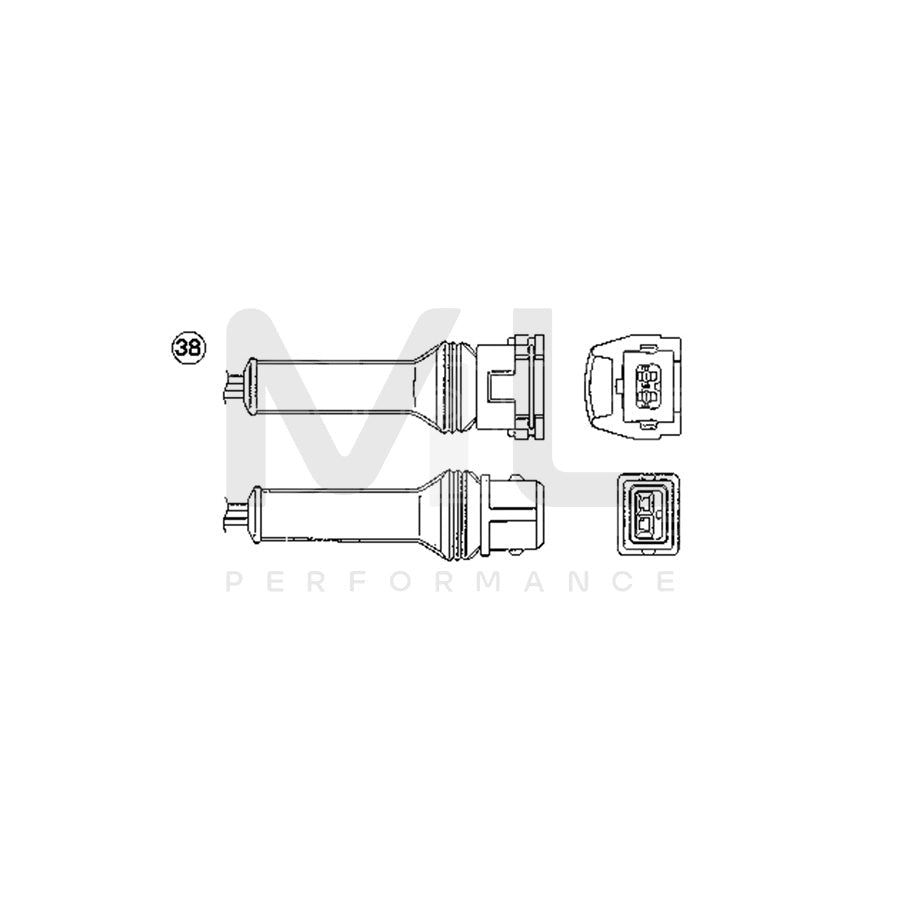 NTK Lambda Sensor / O2 Sensor (NGK 0218) - OZA527-E4