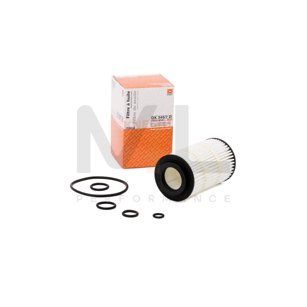 MAHLE ORIGINAL OX 345/7D Oil Filter Filter Insert | Performance Parts DirectCar Parts