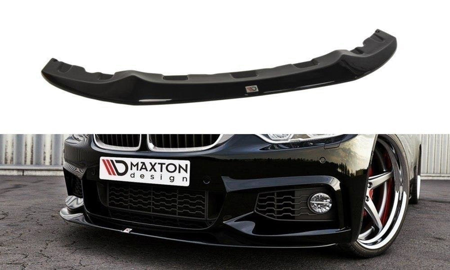 Maxton Design BMW Series 4 F32 M-Pack (GTS-Look) Front Splitter V.2