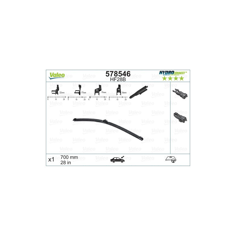 Valeo 578546 Wiper Blade