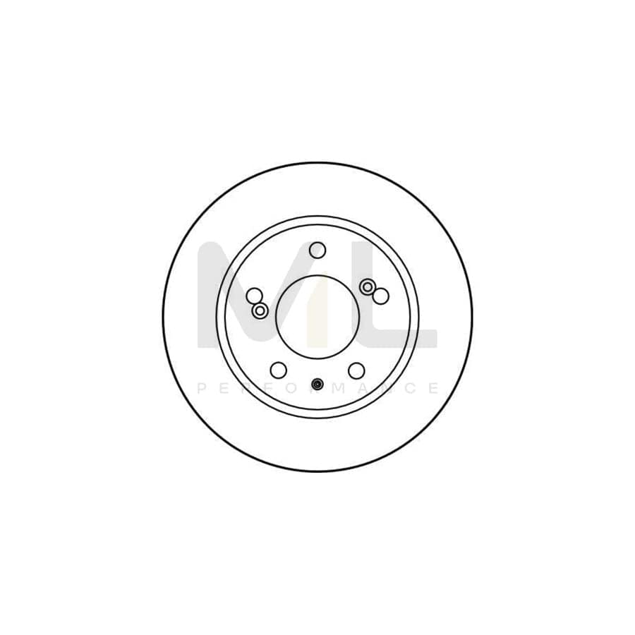 TRW DF1109 Brake Disc for CITRO??? CX Solid | Performance Parts Direct Car Parts