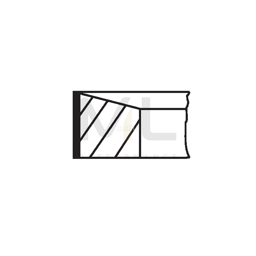 MAHLE ORIGINAL 012 08 V0 Piston Ring Kit | Performance Parts DirectCar Parts