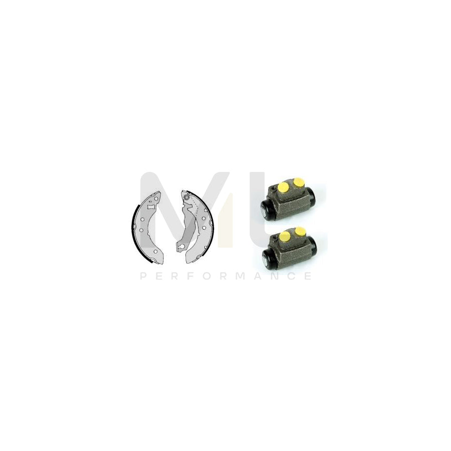 BREMBO STANDARD KIT H 24 016 Brake Shoe Set Ø: 180mm