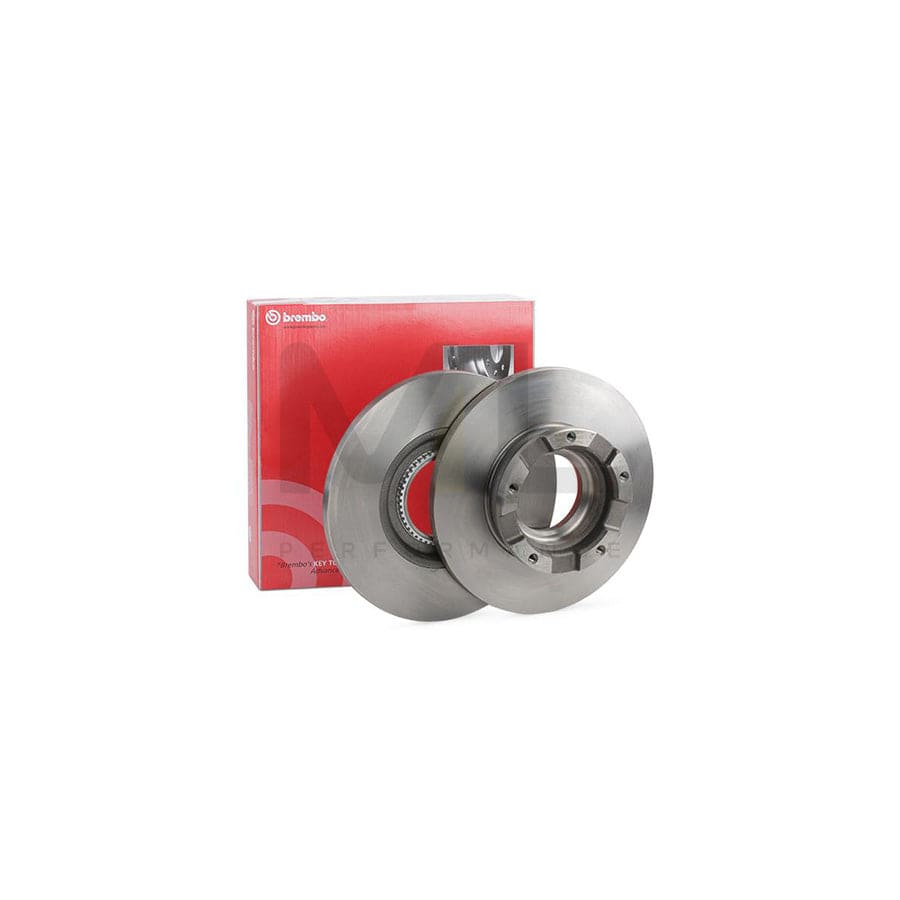 BREMBO 08.C241.20 Brake Disc Solid, with ABS sensor ring - 1 piece