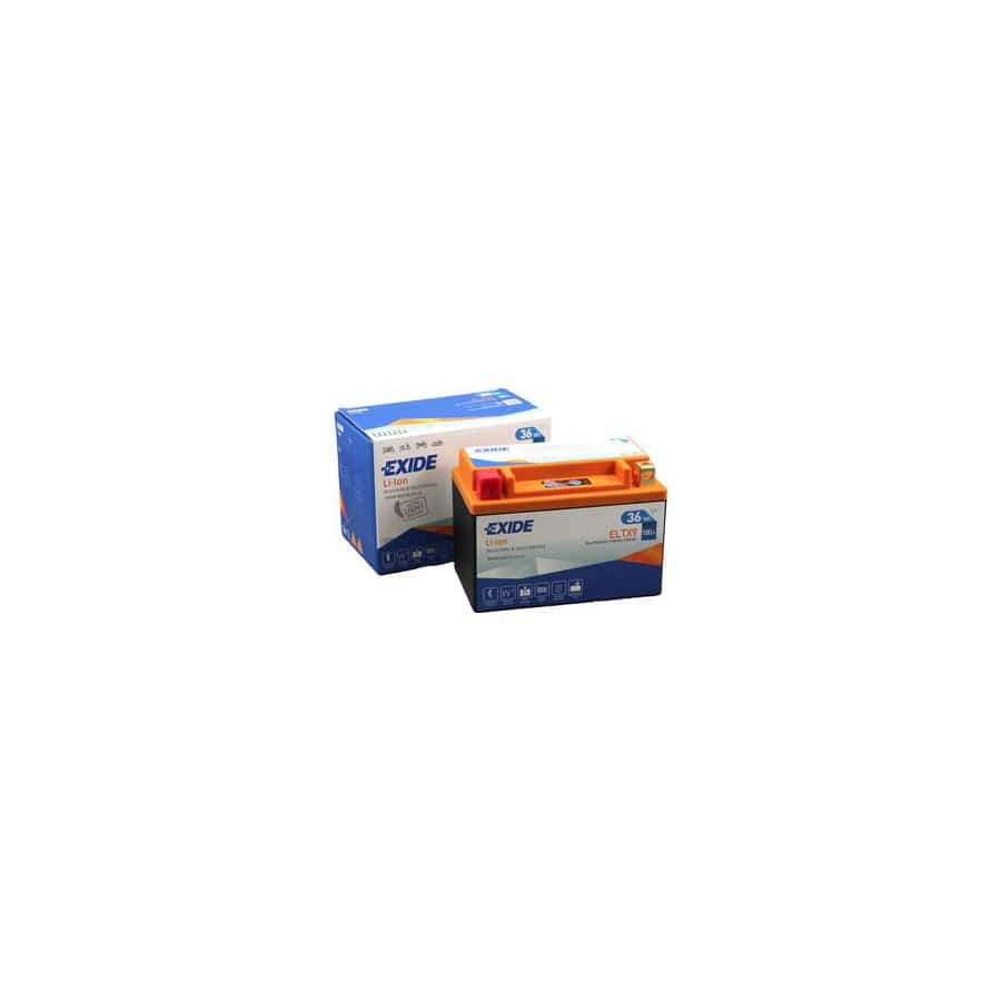 Exide ELTX9 Li-ion Lithium Motorbike Battery 12V