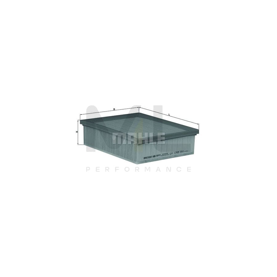 MAHLE ORIGINAL LX 1765 Air Filter Filter Insert | Performance Parts DirectCar Parts