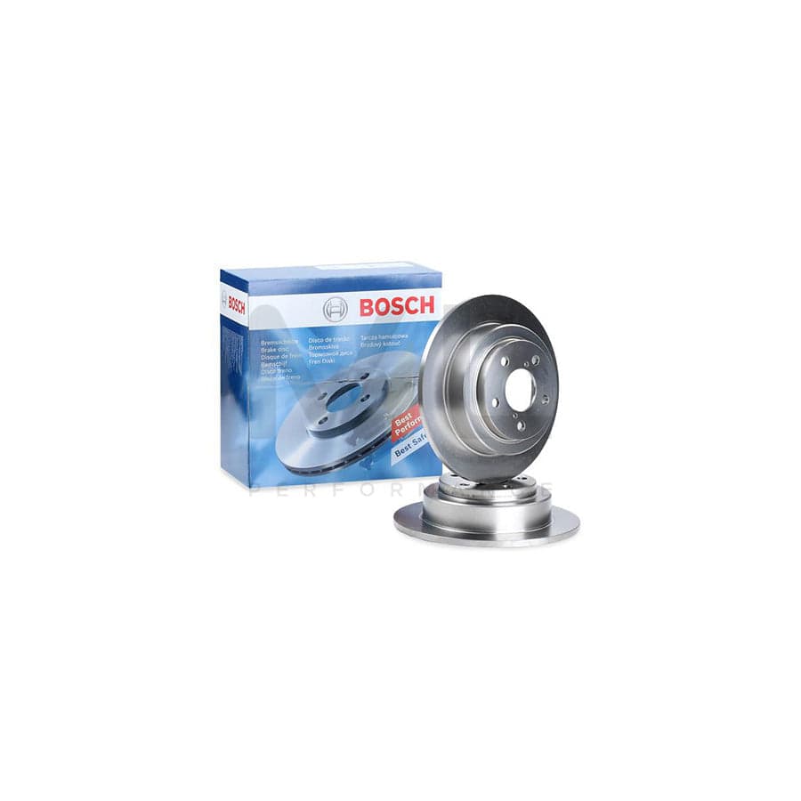 BOSCH 0 986 478 799 Brake Disc Solid, Oiled | Performance Parts Direct Car Parts