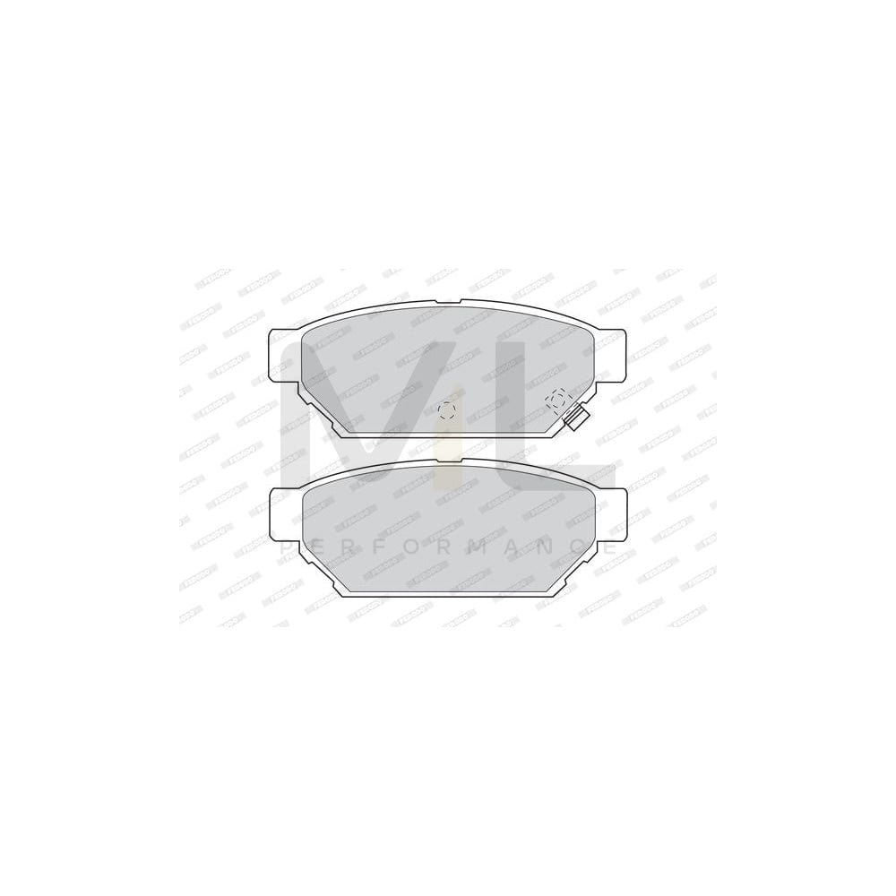 Ferodo Sl Fsl877 Brake Pad Set Not Prepared For Wear Indicator | Performance Parts Direct Car Parts
