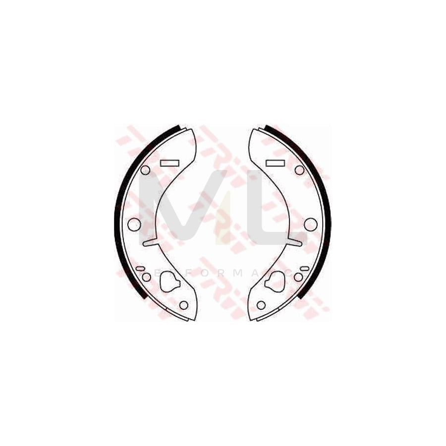 TRW GS8055 Brake Shoe Set | Performance Parts Direct Car Parts
