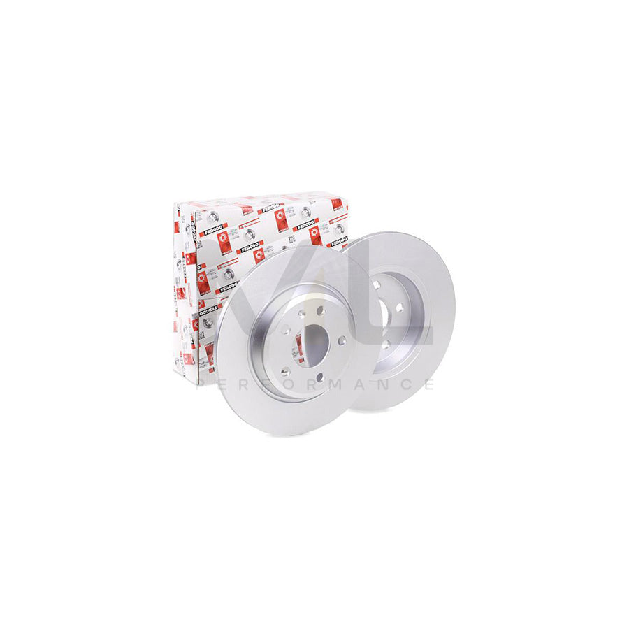 FERODO PREMIER DDF1666C Brake Disc Solid, Coated, without bolts/screws | Performance Parts Direct Car Parts