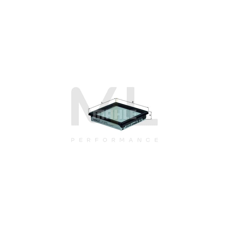 MAHLE ORIGINAL LX 1270 Air Filter Filter Insert | Performance Parts DirectCar Parts