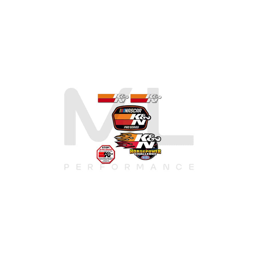 K&N 89-0200 Decal/Sticker Pack