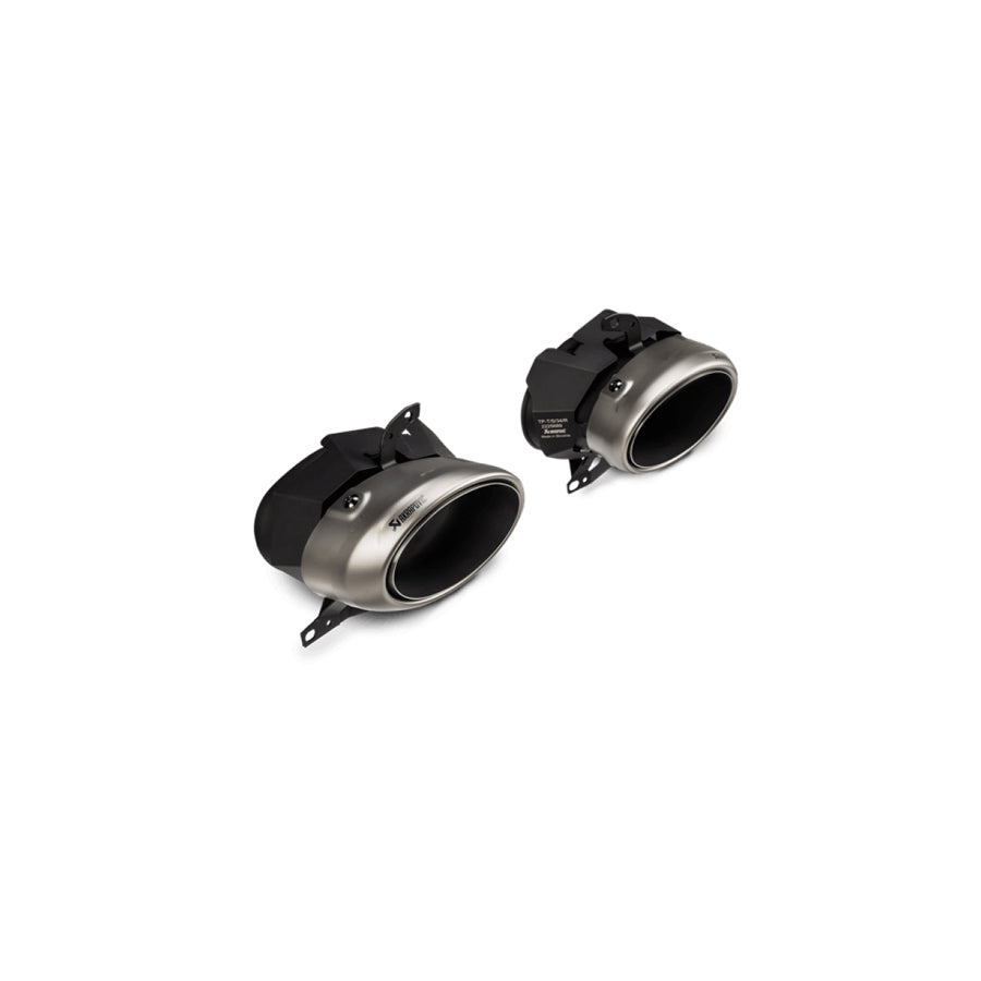 Akrapovic Porsche 992 911 Titanium Tail Pipe Set (Turbo & Turbo S)