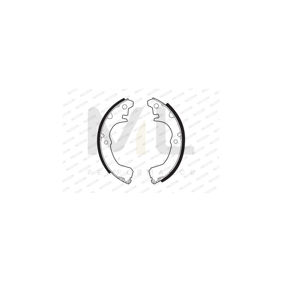 FERODO PREMIER FSB155 Brake Shoe Set | Performance Parts Direct Car Parts
