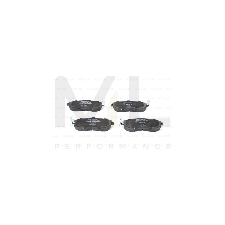 Bosch 0986494761 Brake Pad Set With Anti-Squeak Plate BP1935 | Performance Parts Direct Car Parts