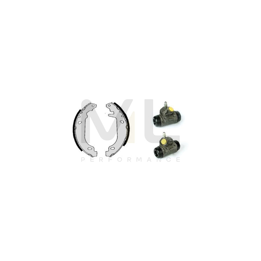 BREMBO STANDARD KIT H 68 039 Brake Shoe Set Ø: 180mm