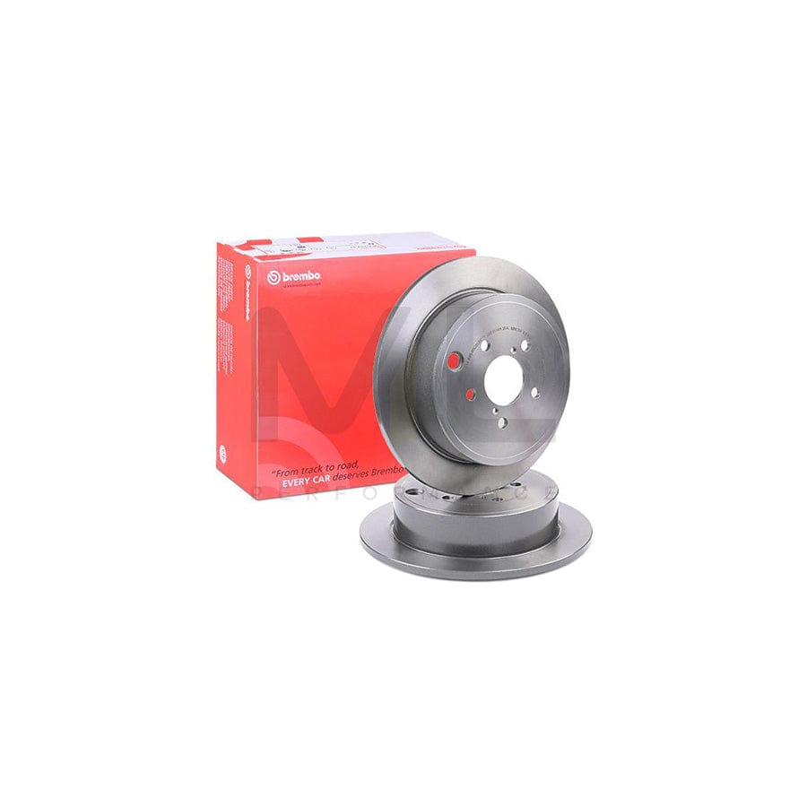 BREMBO COATED DISC LINE 08.C252.11 Brake Disc Solid, Coated - 1 piece
