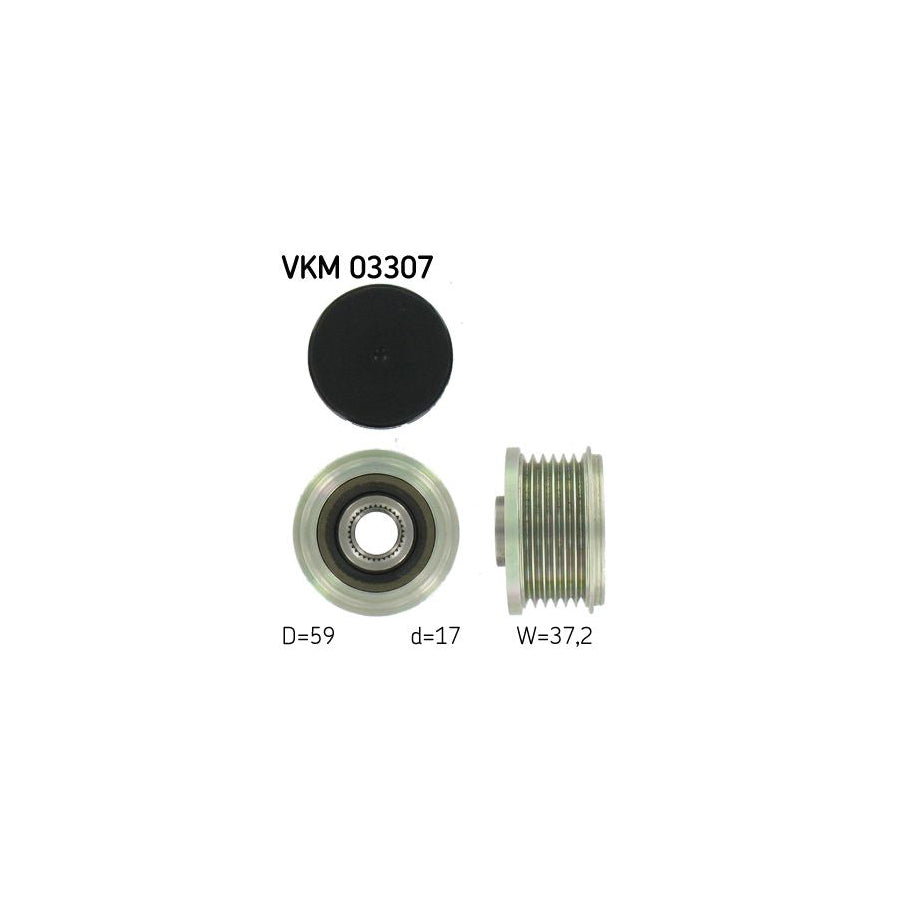 Skf Vkm 03307 Alternator Freewheel Clutch
