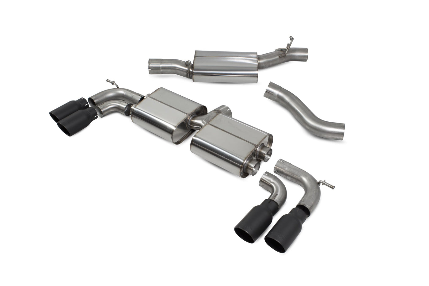 Scorpion SVW055DC VW Golf R MK7.5 Resonated Cat/Gpf Back Exhaust System