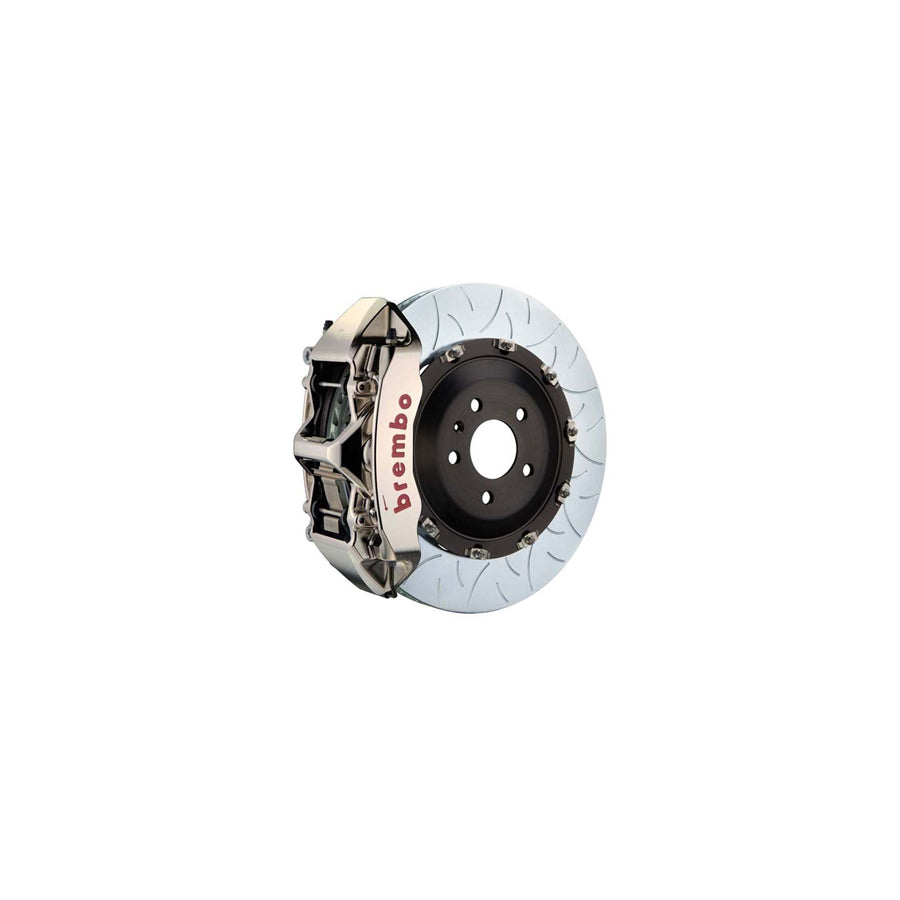 Brembo 1N3.9074AR Mercedes-Benz Front GT-R 6-Pistons Slotted Type 3 2-piece Big Brake Kit 380x34mm