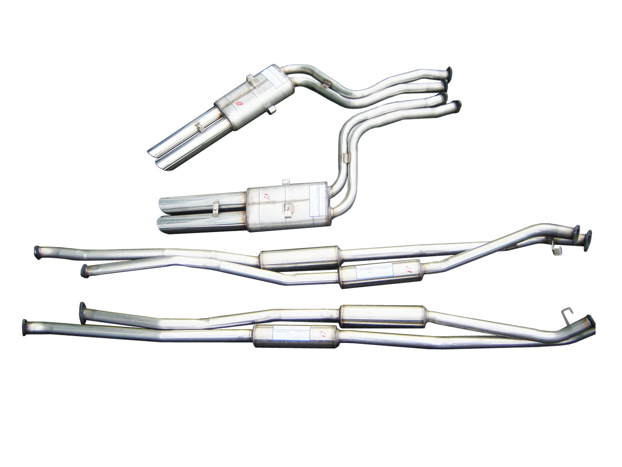 QuickSilver LM013 Lamborghini Jarama GTS - Stainless Steel Exhaust