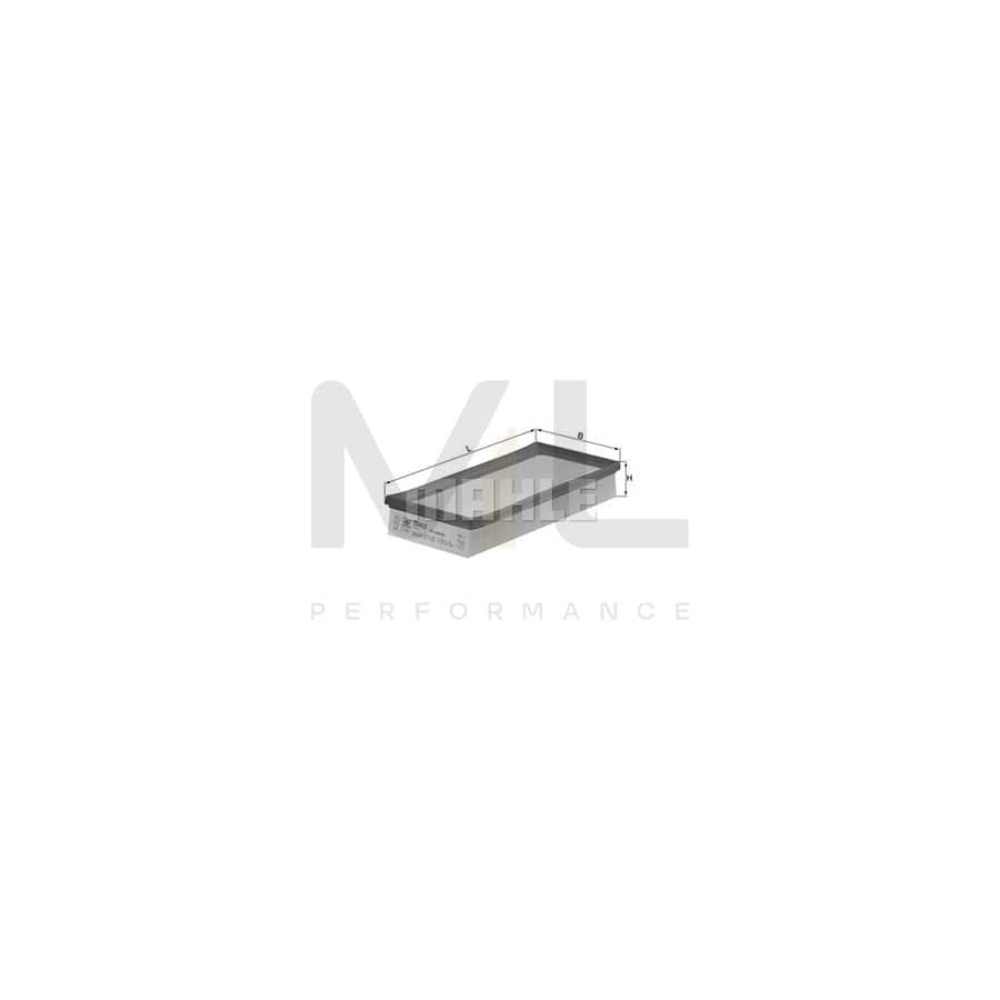 MAHLE ORIGINAL LX 1141 Air Filter Filter Insert | Performance Parts DirectCar Parts