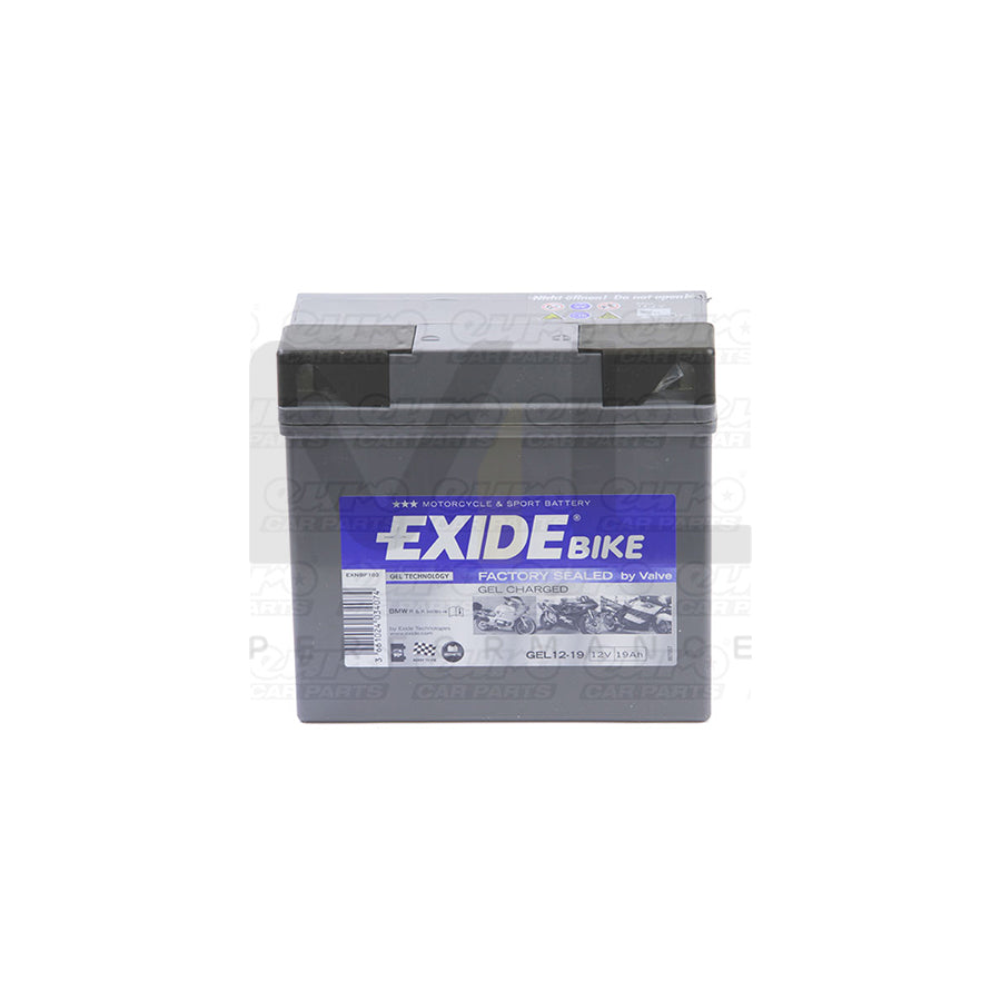 Exide GEL12-19 Motorcycle Battery