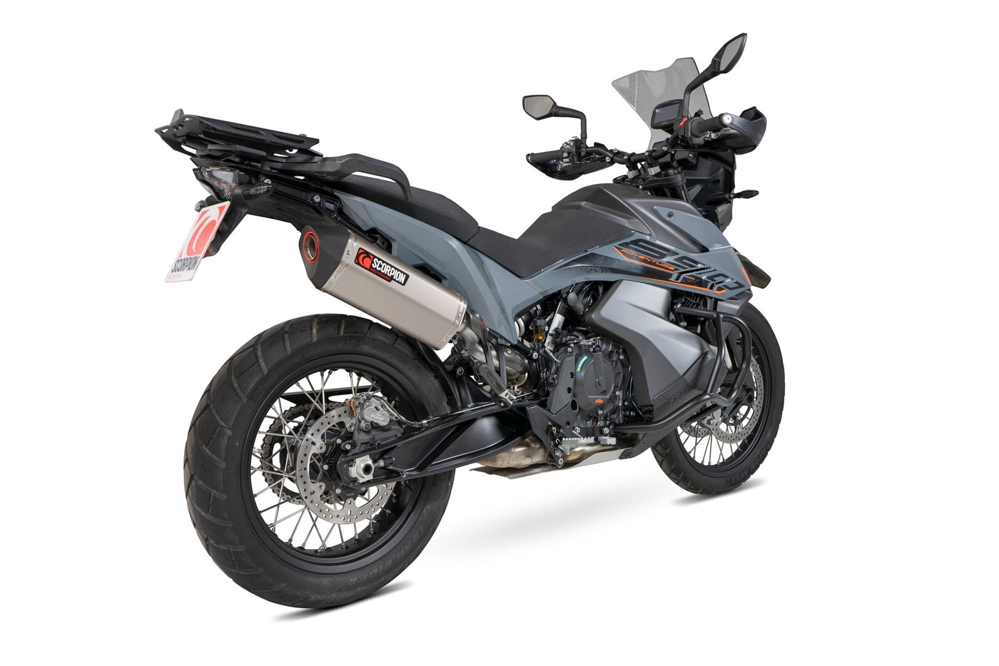 Scorpion RKT93TEO KTM Serket Parallel Slip-On - Titanium Sleeve (Adventure 890 / Adventure 890 R) | UK