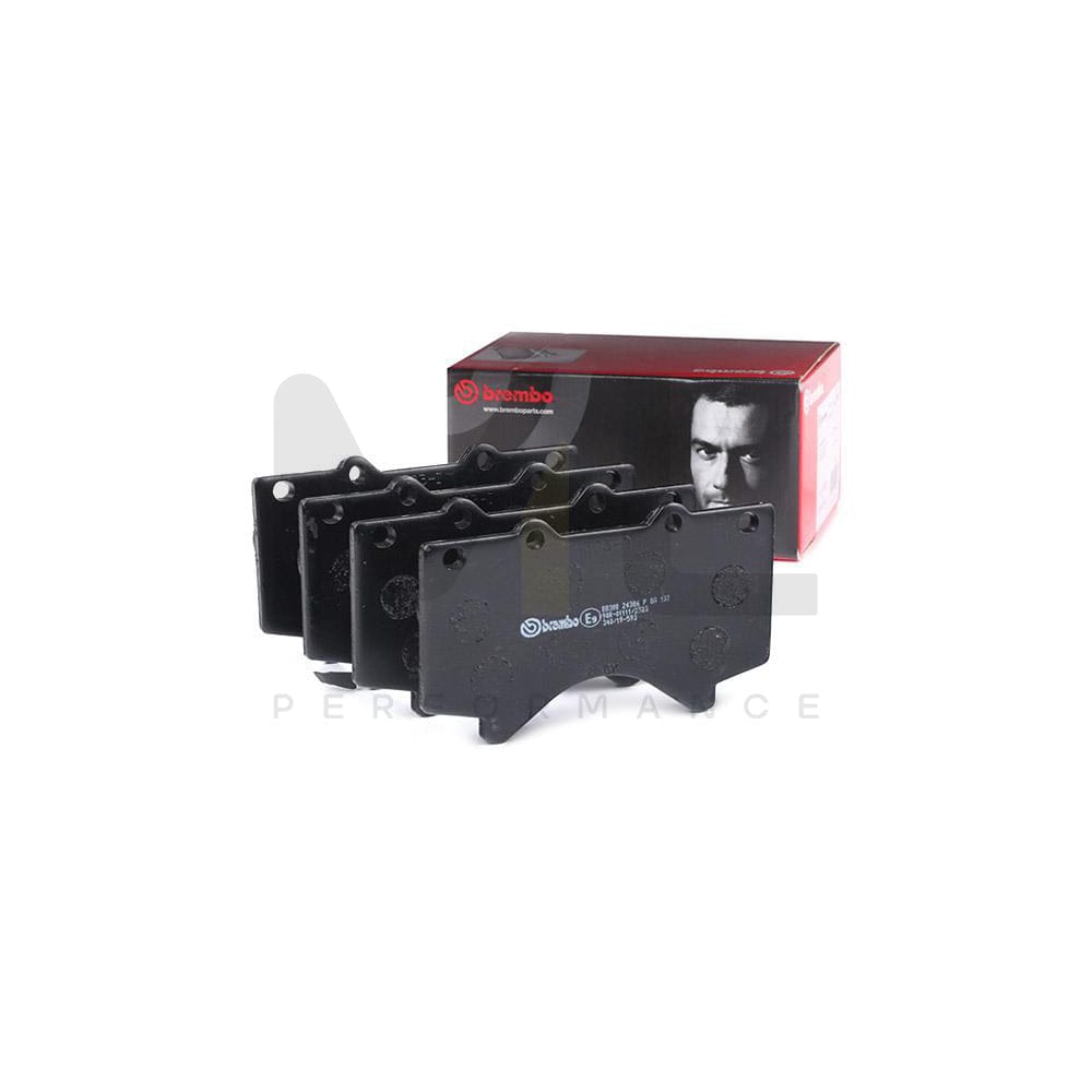 Brembo P 83 107 Brake Pad Set With Acoustic Wear Warning