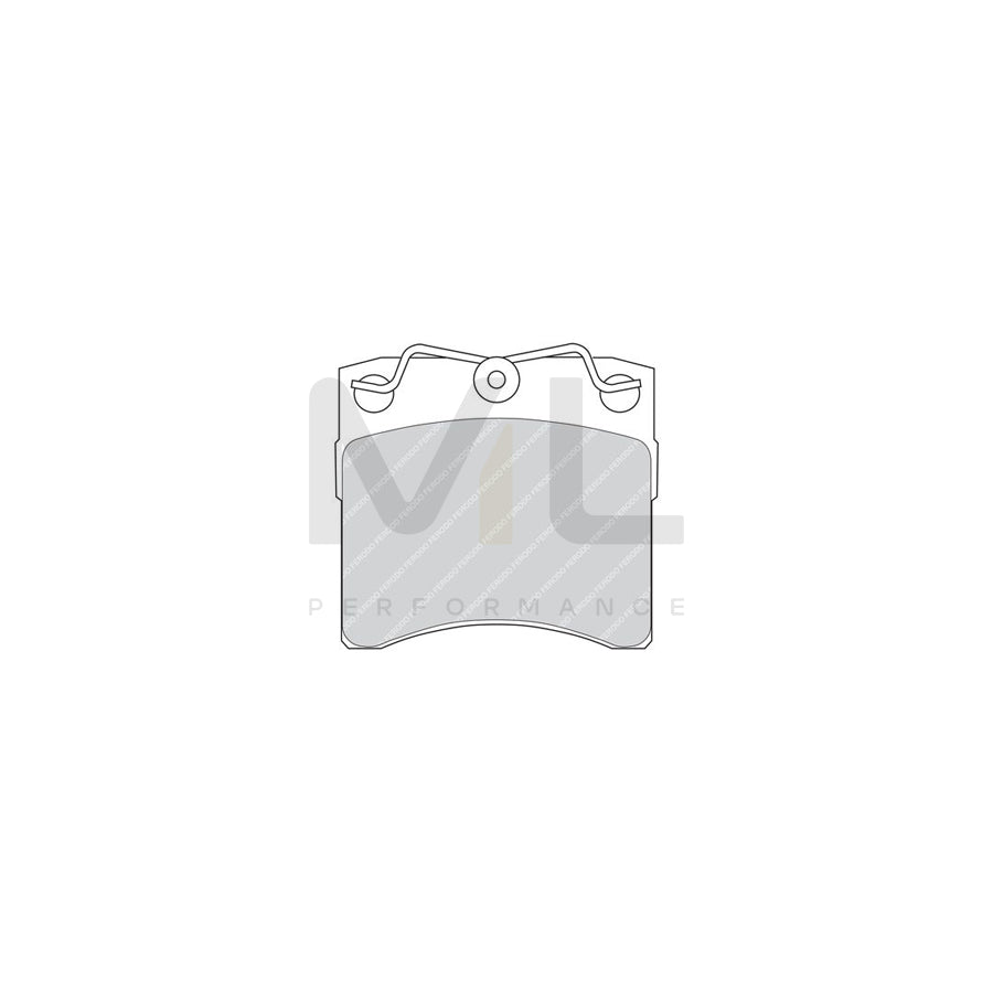 FERODO PREMIER FSB649 Brake Shoe Set | Performance Parts Direct Car Parts
