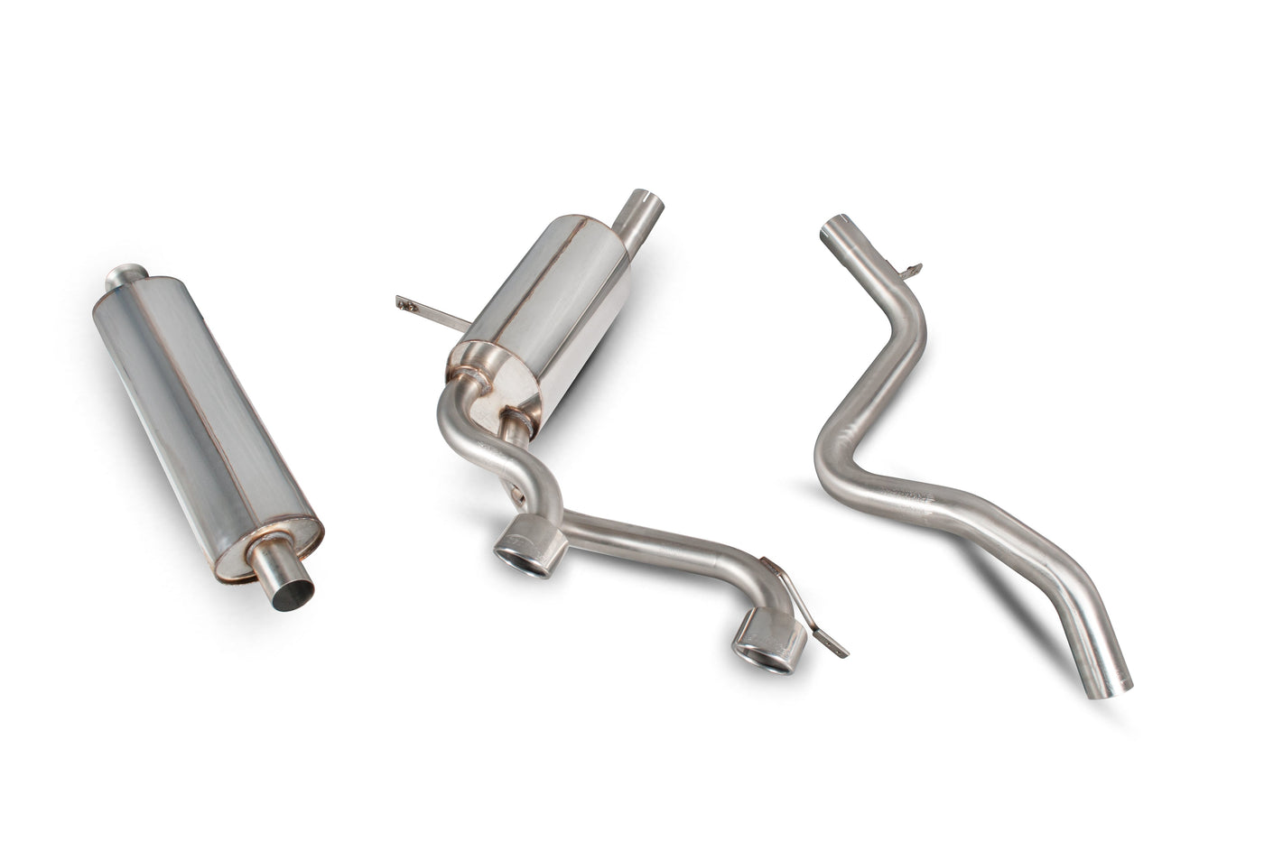 Scorpion SRN020 Renault Megane RS225 Resonated Half Exhaust System