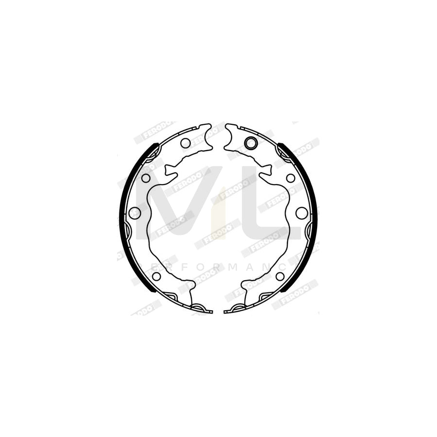 FERODO FSB4320 Brake Shoe Set | Performance Parts Direct Car Parts