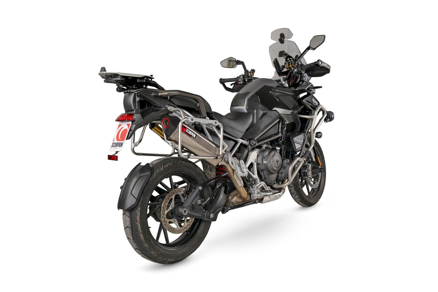 Scorpion RTR94SEO Triumph Tiger 1200 Serket Parallel Slip-On - Stainless Steel Sleeve | UK