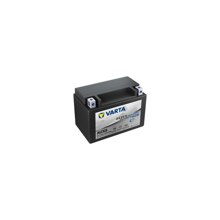 Varta AUX9 Silver Dynamic AGM Auxiliary Car Battery 9Ah |