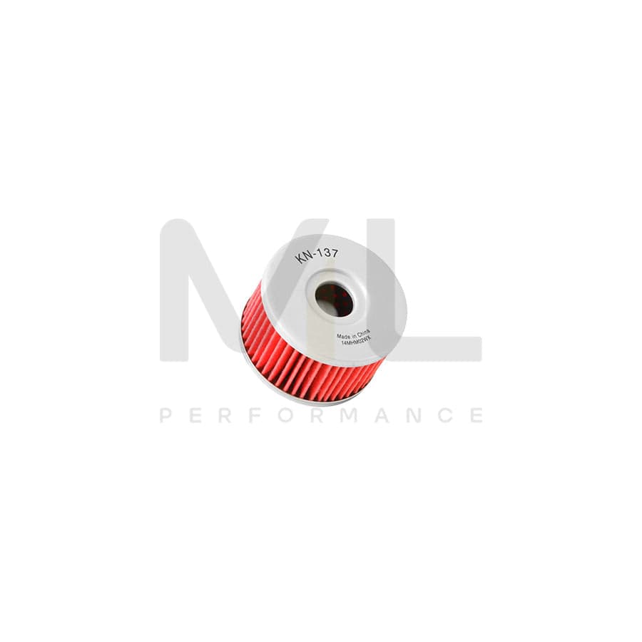 K&N KN-137 Oil Filter | ML Car Parts UK | Performance Parts Direct