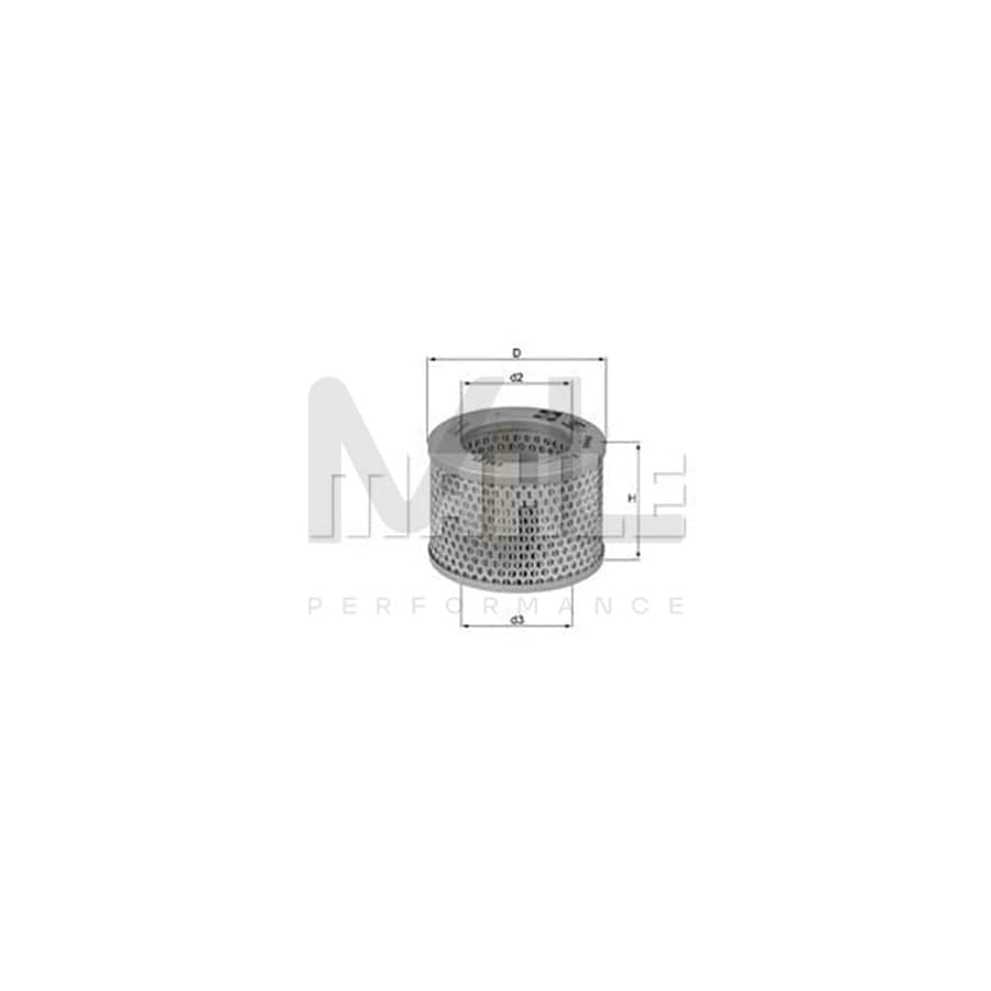 MAHLE ORIGINAL LX 192 Air Filter Filter Insert | Performance Parts DirectCar Parts