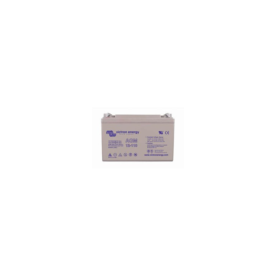 Victron Energy AGM Dual Purpose Battery 12V 110Ah (M8) - BAT412101085