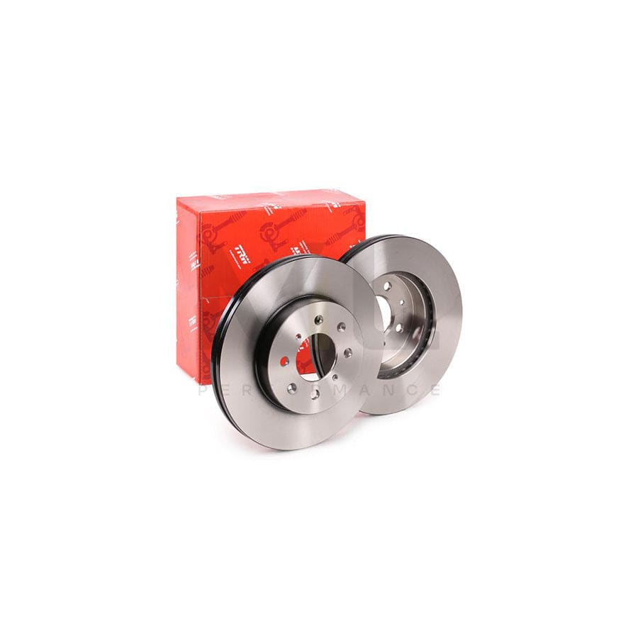 TRW DF3021 Brake Disc Vented, Painted, High-carbon, with bolts/screws | Performance Parts Direct Car Parts