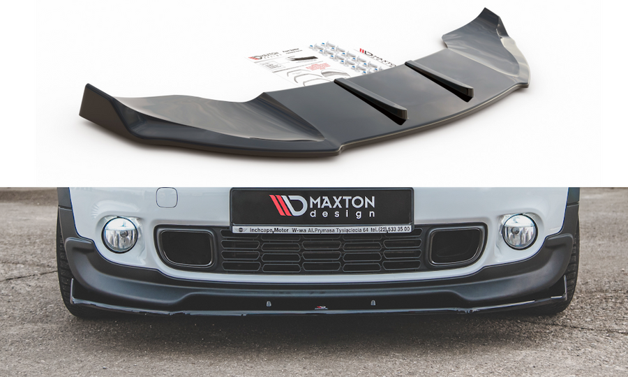 Maxton Design Mini Countryman JCW R60 Front Splitter