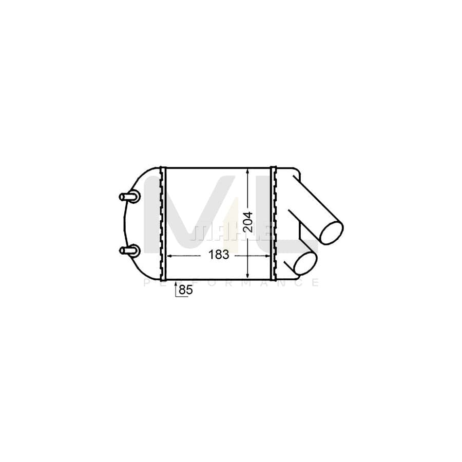 MAHLE ORIGINAL CI 344 000S Intercooler | Performance Parts DirectCar Parts