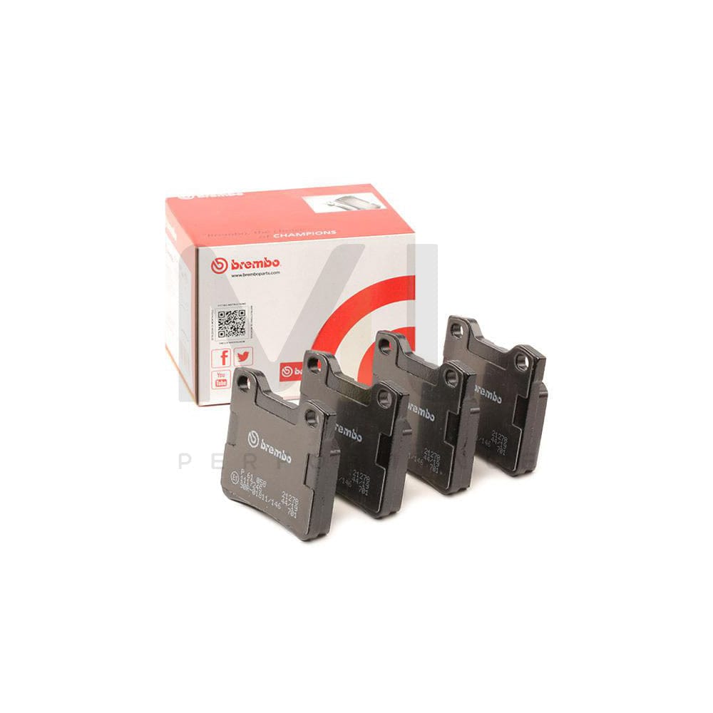 Brembo P 61 058 Brake Pad Set Excl. Wear Warning Contact