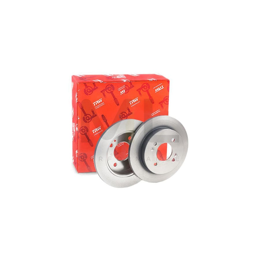 TRW DF4801 Brake Disc Solid, Painted | Performance Parts Direct Car Parts