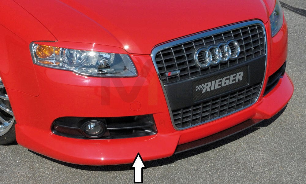 Rieger 00055232 Audi 8E B7 A4 Front Splitter