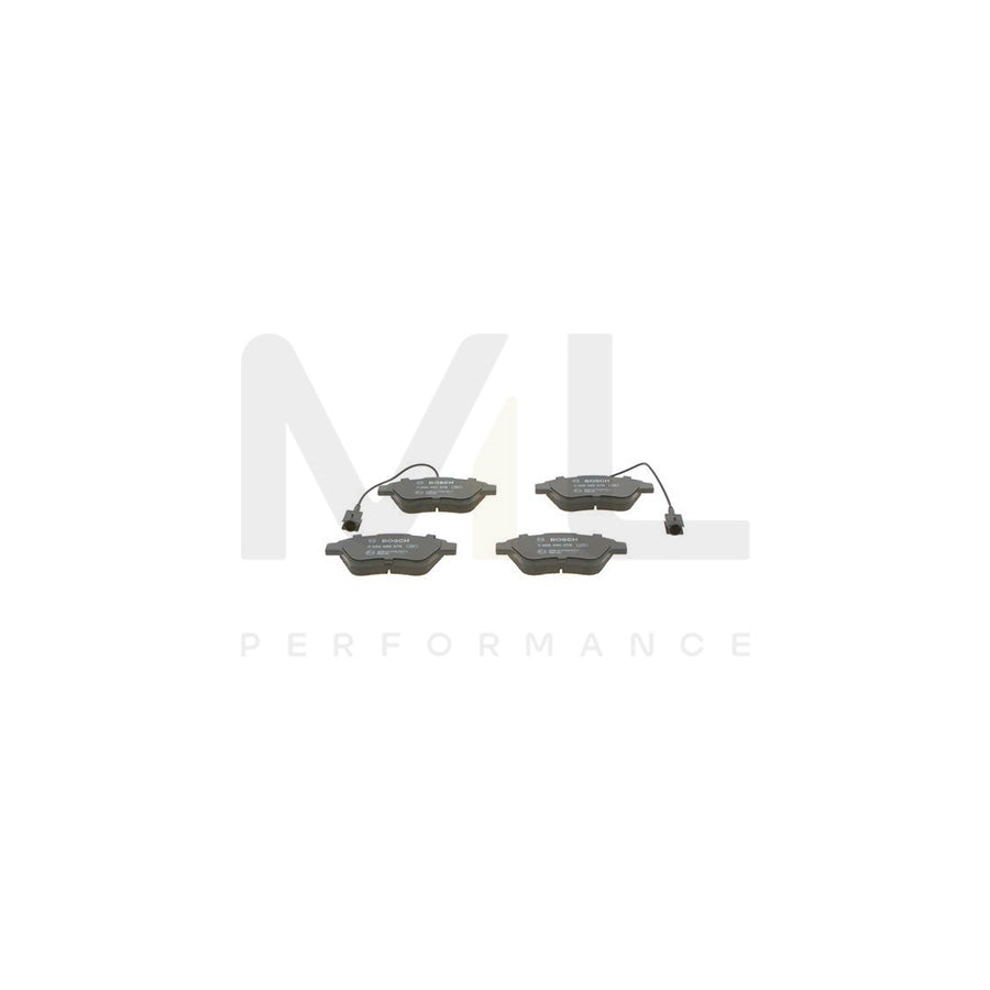 Bosch 0986495378 Brake Pad Set With Integrated Wear Sensor, With Anti-Squeak Plate BP1728 | Performance Parts Direct Car Parts