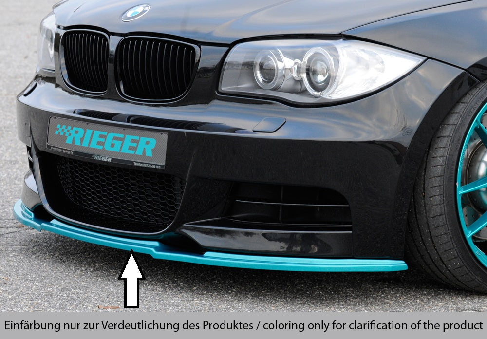 Rieger 00035044 BMW E82 E88 Front Splitter