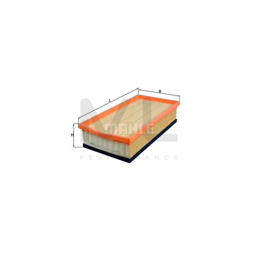 MAHLE ORIGINAL LX 535 Air Filter Filter Insert | Performance Parts DirectCar Parts