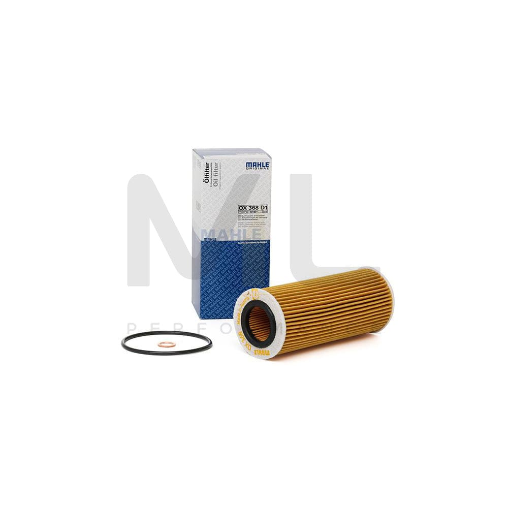 MAHLE ORIGINAL OX 368D1 Oil Filter Filter Insert | Performance Parts DirectCar Parts