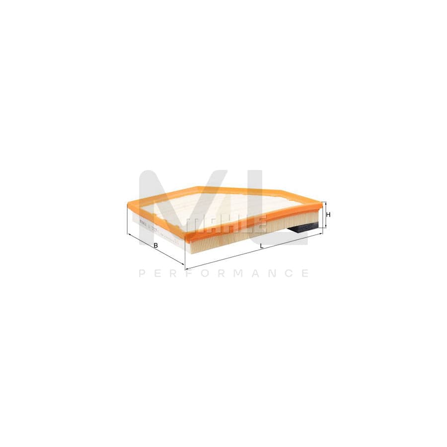 MAHLE ORIGINAL LX 3727/1 Air Filter Filter Insert | Performance Parts DirectCar Parts