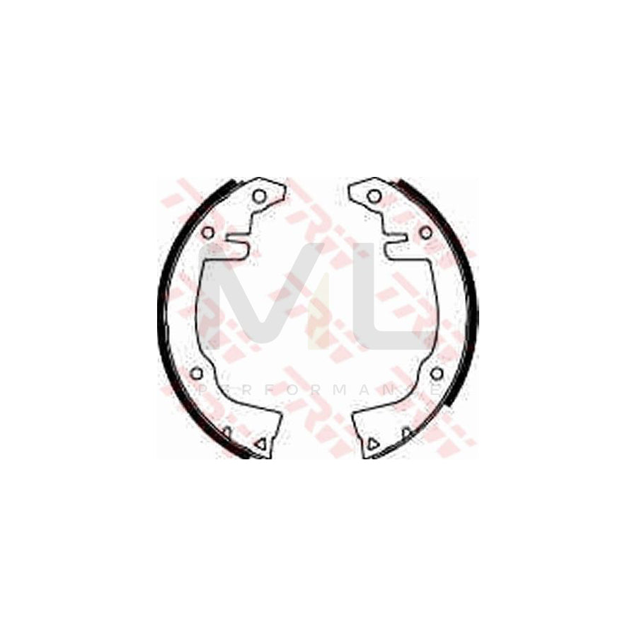 TRW GS8268 Brake Shoe Set for RENAULT 12 Estate | Performance Parts Direct Car Parts